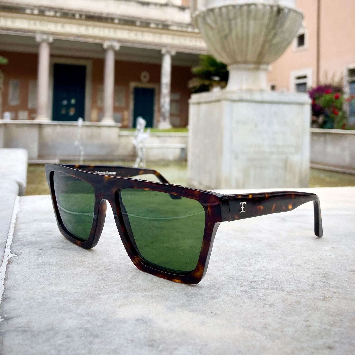 Modena - Dark Havana & Bronze | Aviator Green